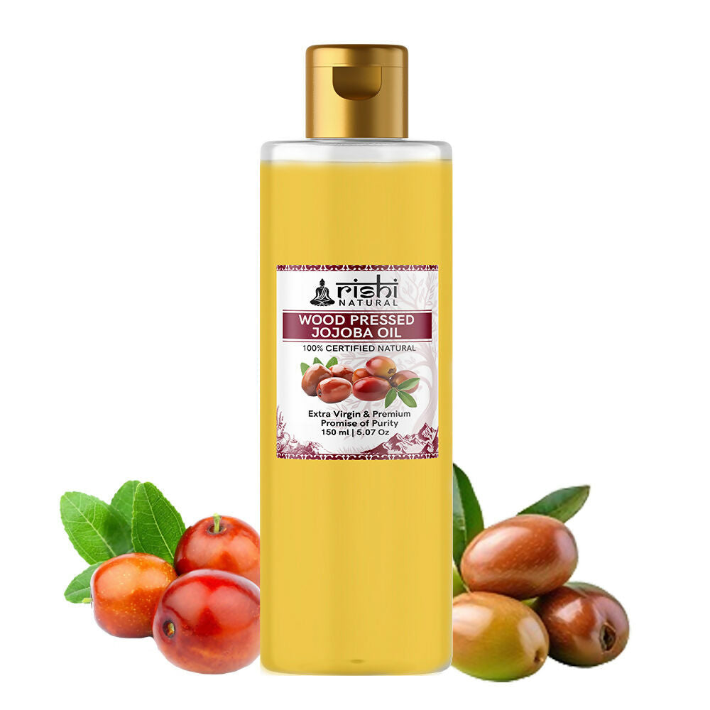 Rishi Natural Jojoba Oil Wood-Pressed | Grocsy