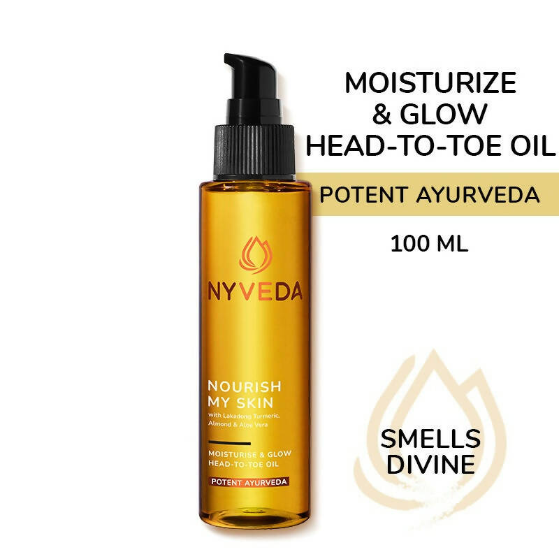 Nyveda Body Oil | Nourish My Skin Moisturise & Glow Head-To-Toe | Grocsy