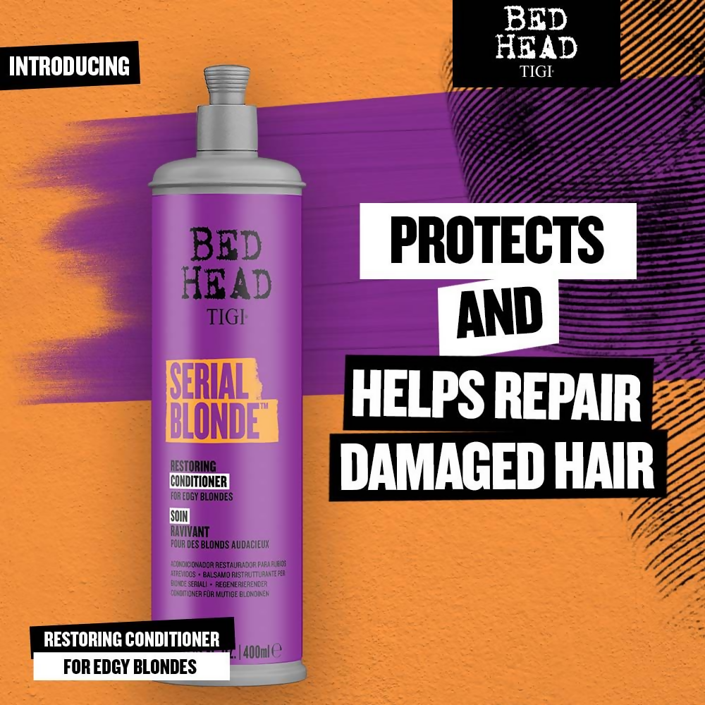 TIGI Bed Head Serial Blonde Restoring Conditioner | Grocsy