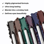 Lamel Long Lasting Kajal Eye Liner - 402 Brown | Grocsy