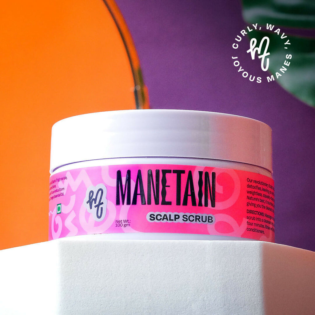 Manetain Scalp Scrub for Oily & Greasy Scalp & Hair | Grocsy