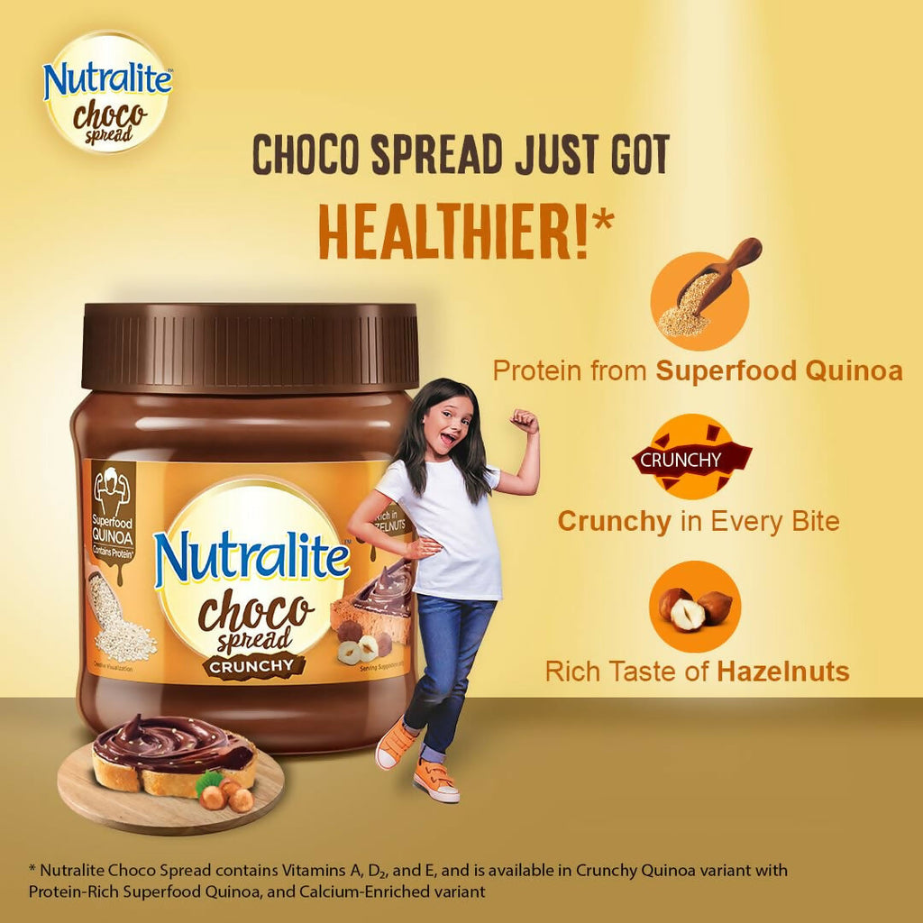 Nutralite Choco Spread Crunchy | Grocsy