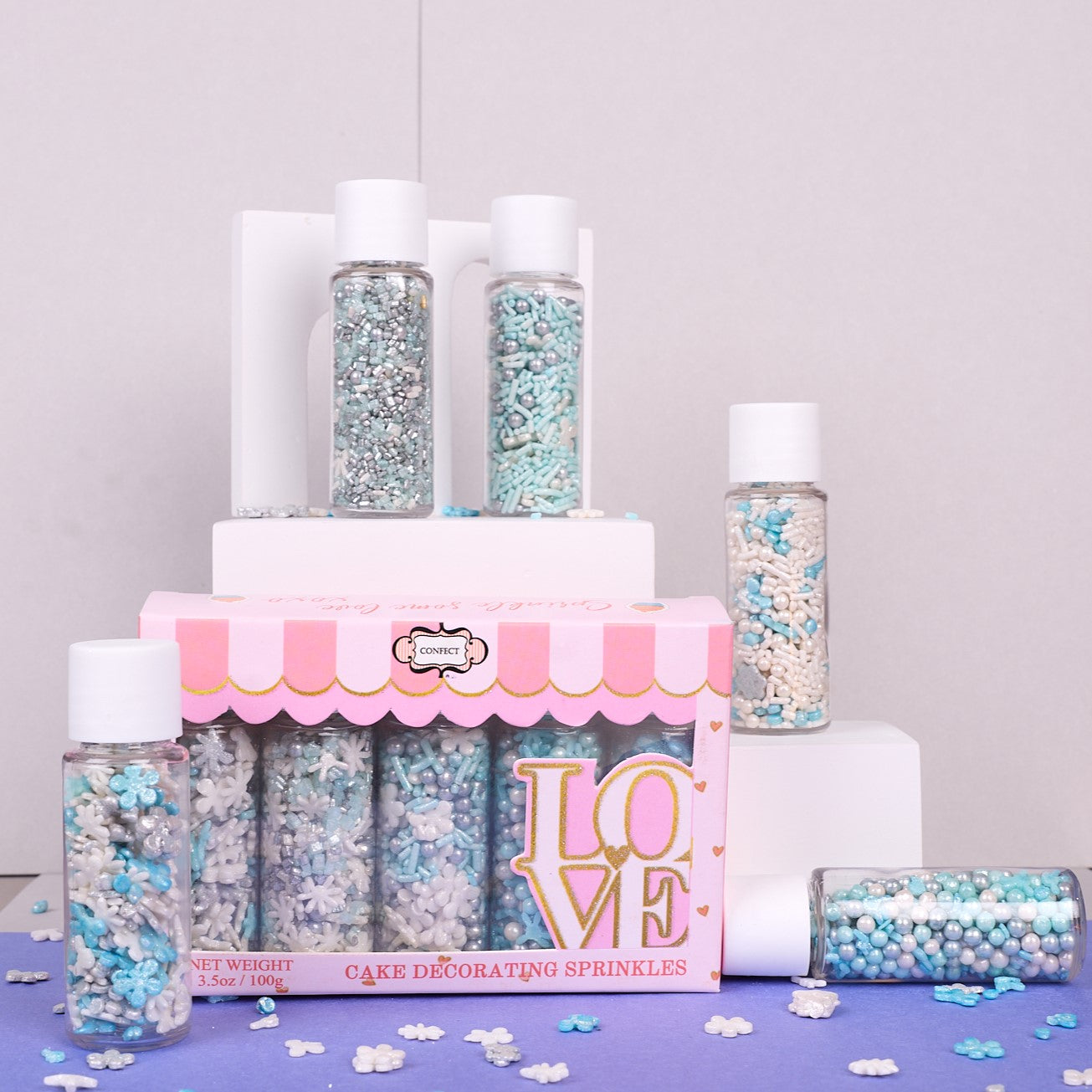 Confect Christmas Sprinkles CH Multipack 2 | Grocsy