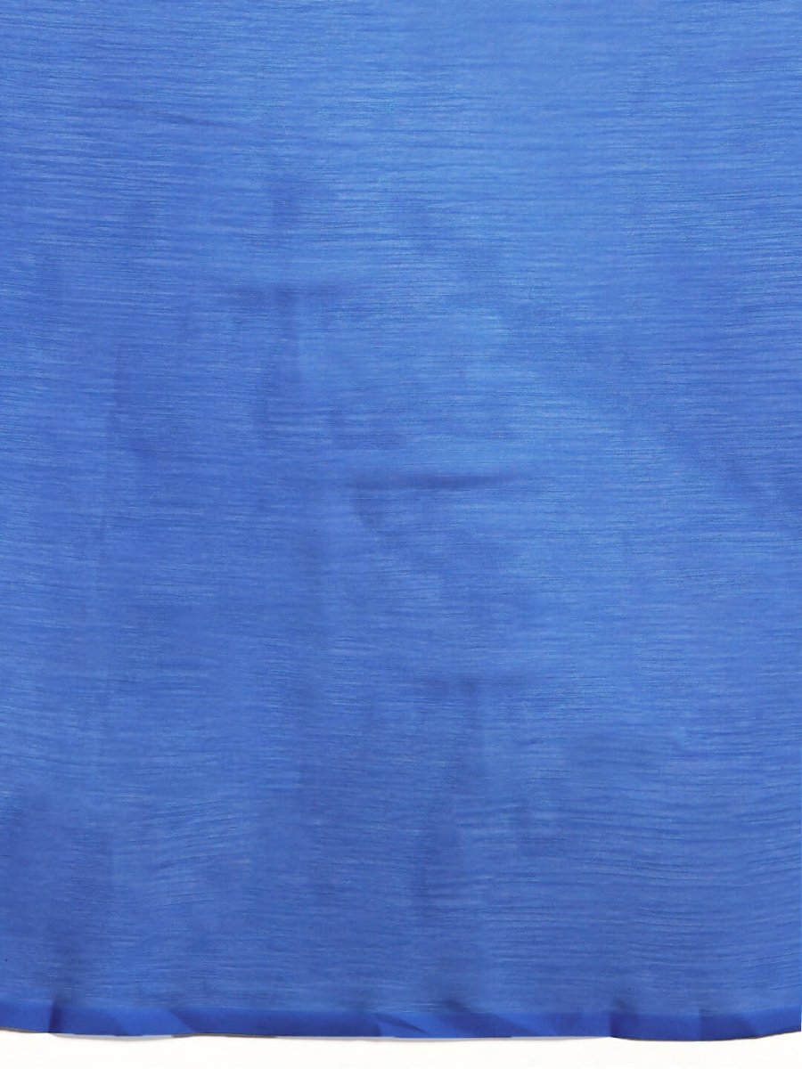 Ahalyaa Women's Traditional wear Saree - Blue | Grocsy