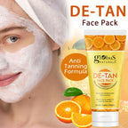 Globus Naturals De Tan Face Pack, Suitable For All Skin Types | Grocsy