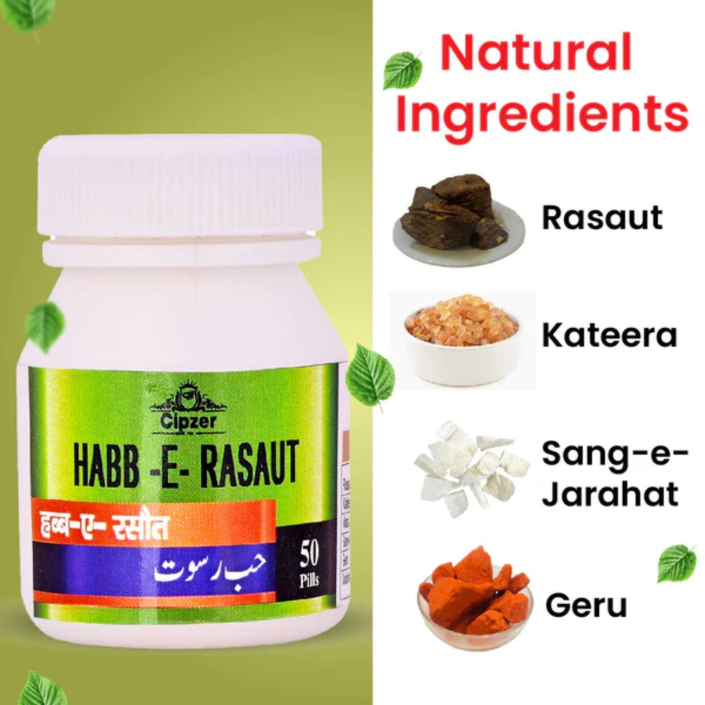 Cipzer Habb-e-Rasaut Pills | Grocsy