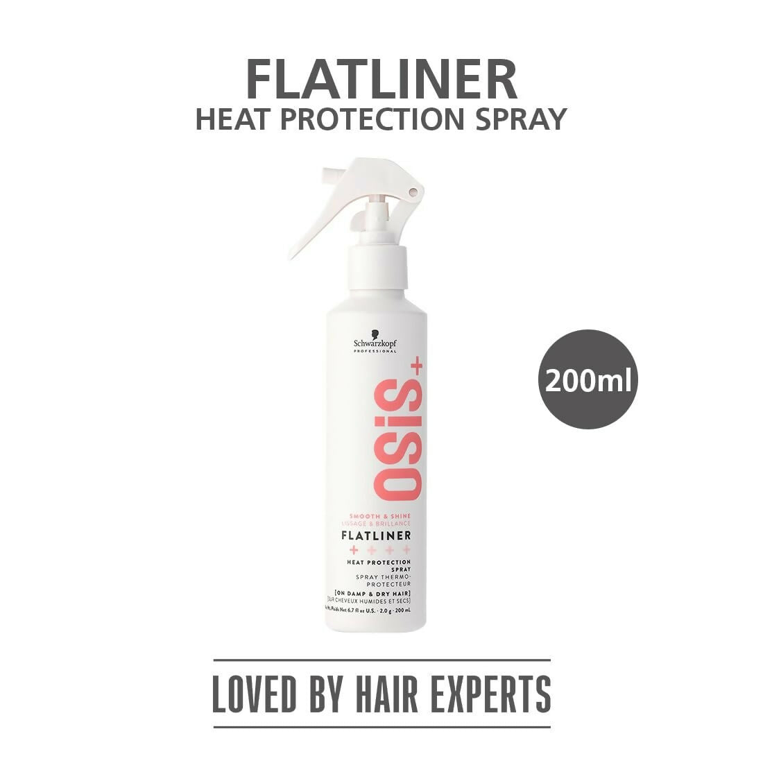 Schwarzkopf Professional Osis Flatliner Flattening Iron Serum | Grocsy