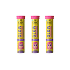 Chicnutrix Glow 500mg Effervescent Tablets - Black Currant Flavour Antioxidants For Clear, Glowing Skin | Grocsy