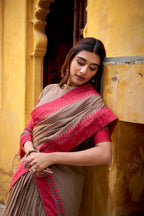 Evanik Pure Chanderi With Thread Work Lehenga Choli | Grocsy