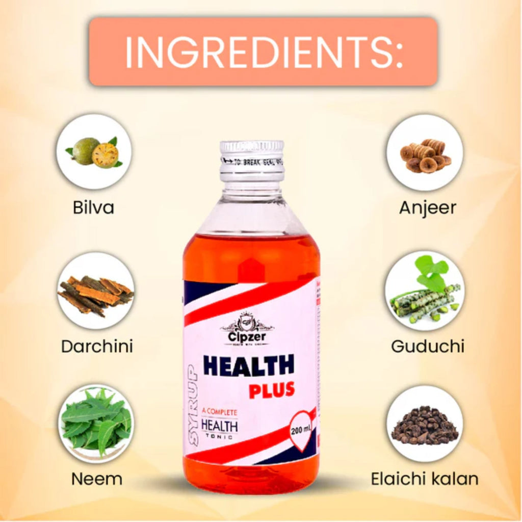 Cipzer Health Plus Syrup | Grocsy