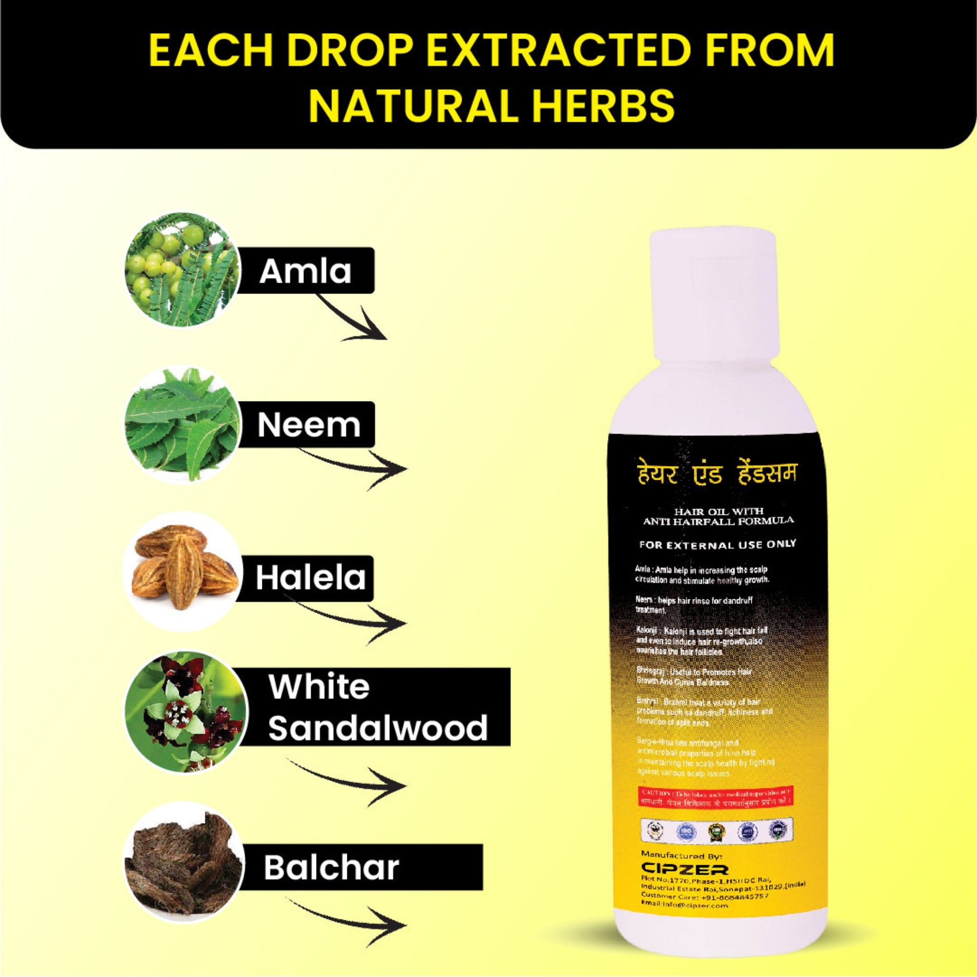Cipzer Hair & Handsome Oil | Grocsy