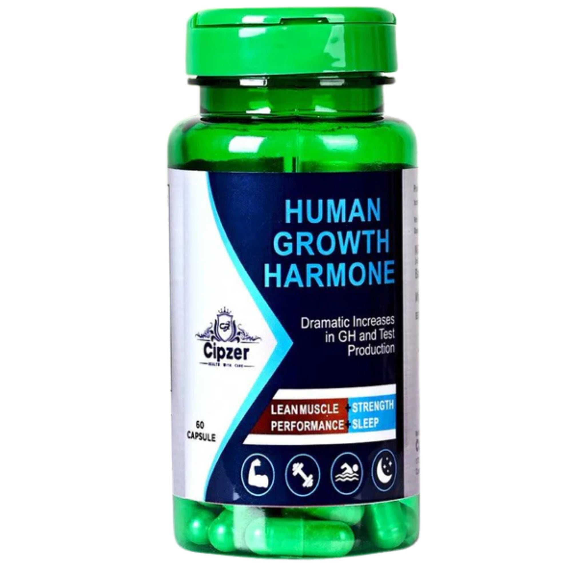 Cipzer Human Growth Harmone Capsules | Grocsy