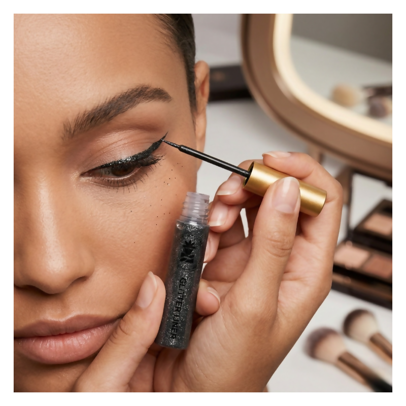 BOBI Glitter Eyeliner Black | Grocsy