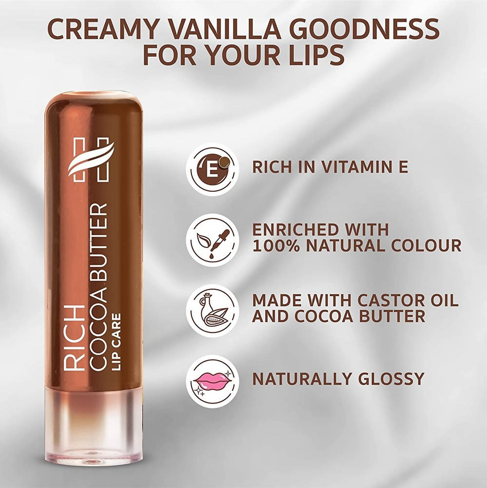 Himalaya Herbals Rich Cocoa Butter Lip Care | Grocsy