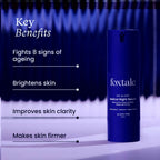 Foxtale 0.15% Beginner Friendly Retinol Night Serum, Anti-Aging, Reduces Fine Lines and Wrinkles, For Younger-looking Skin | Grocsy