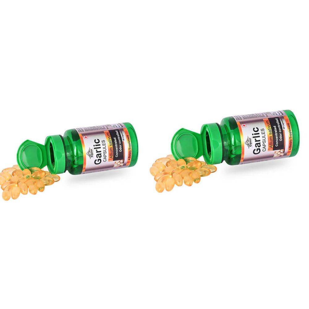Cipzer Garlic Softgel Capsules | Grocsy
