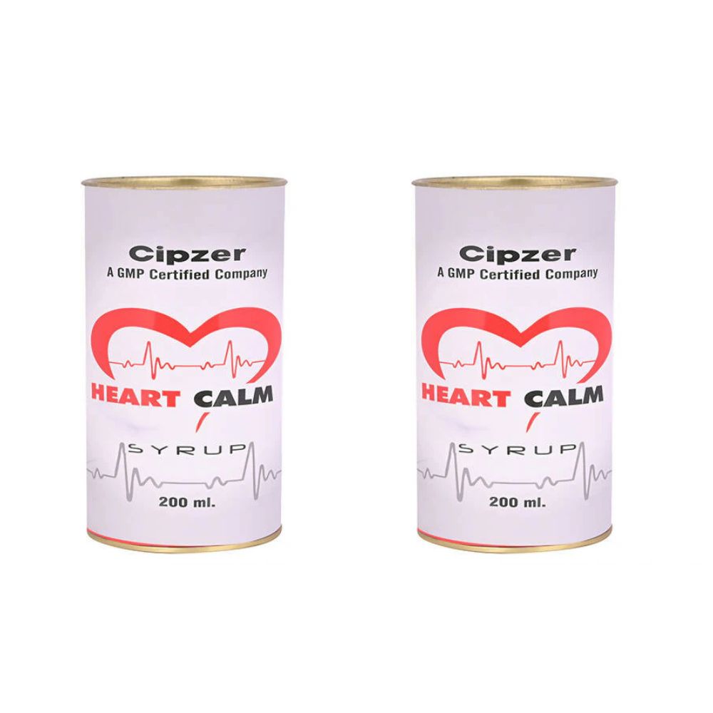 Cipzer Heart Calm Syrup | Grocsy
