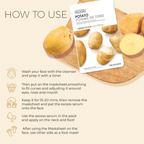 The Face Shop Real Nature Potato Face Mask - Korean Skincare | Grocsy