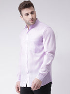 RIAG Purple Men's Full Sleeves Shirt | Grocsy