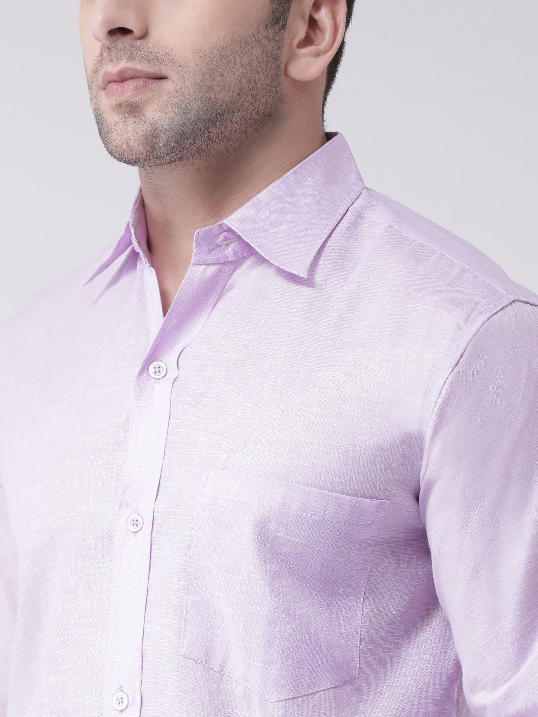 RIAG Purple Men's Full Sleeves Shirt | Grocsy