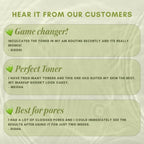 The Skin Diet Company Matcha Green Tea Toner Hydrates, Clarifies Pores, Alcohol-Free, For Oily Skin | Grocsy