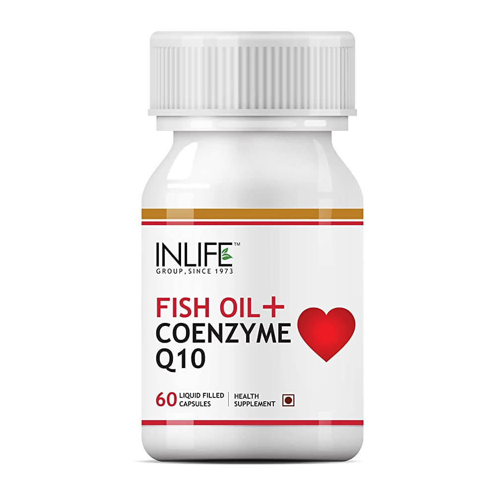 Inlife Fish Oil With Coenzyme Q10 Capsules | Grocsy