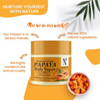 NutriGlow NATURAL'S Advanced Pro Formula Papaya Body Yogurt | Grocsy