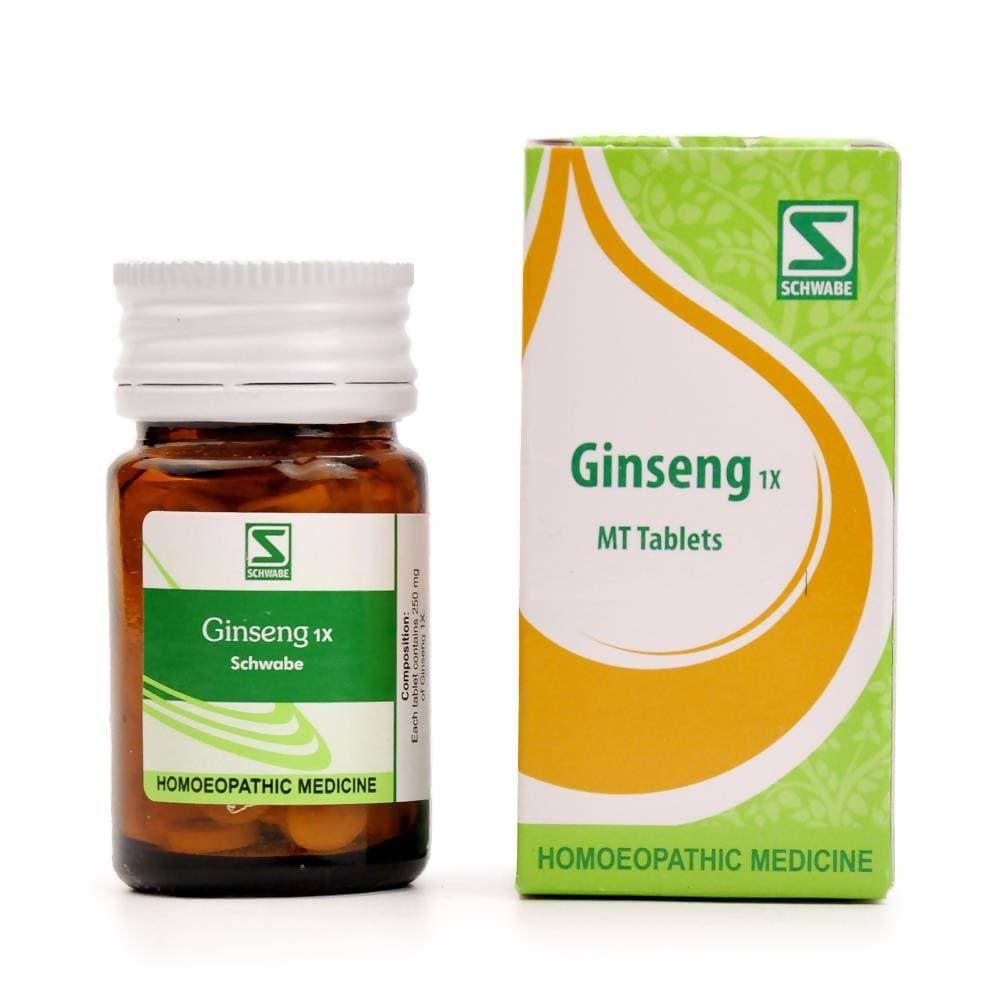 Dr. Willmar Schwabe India Ginseng Tablet 1X | Grocsy