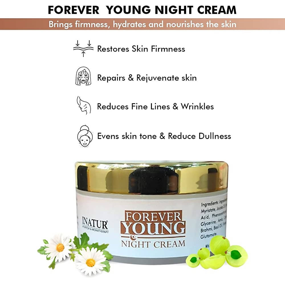 Inatur Forever Young Day Cream And Night Cream | Grocsy