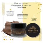 Bliscent Chocolate & Licorice Face Mask | Grocsy