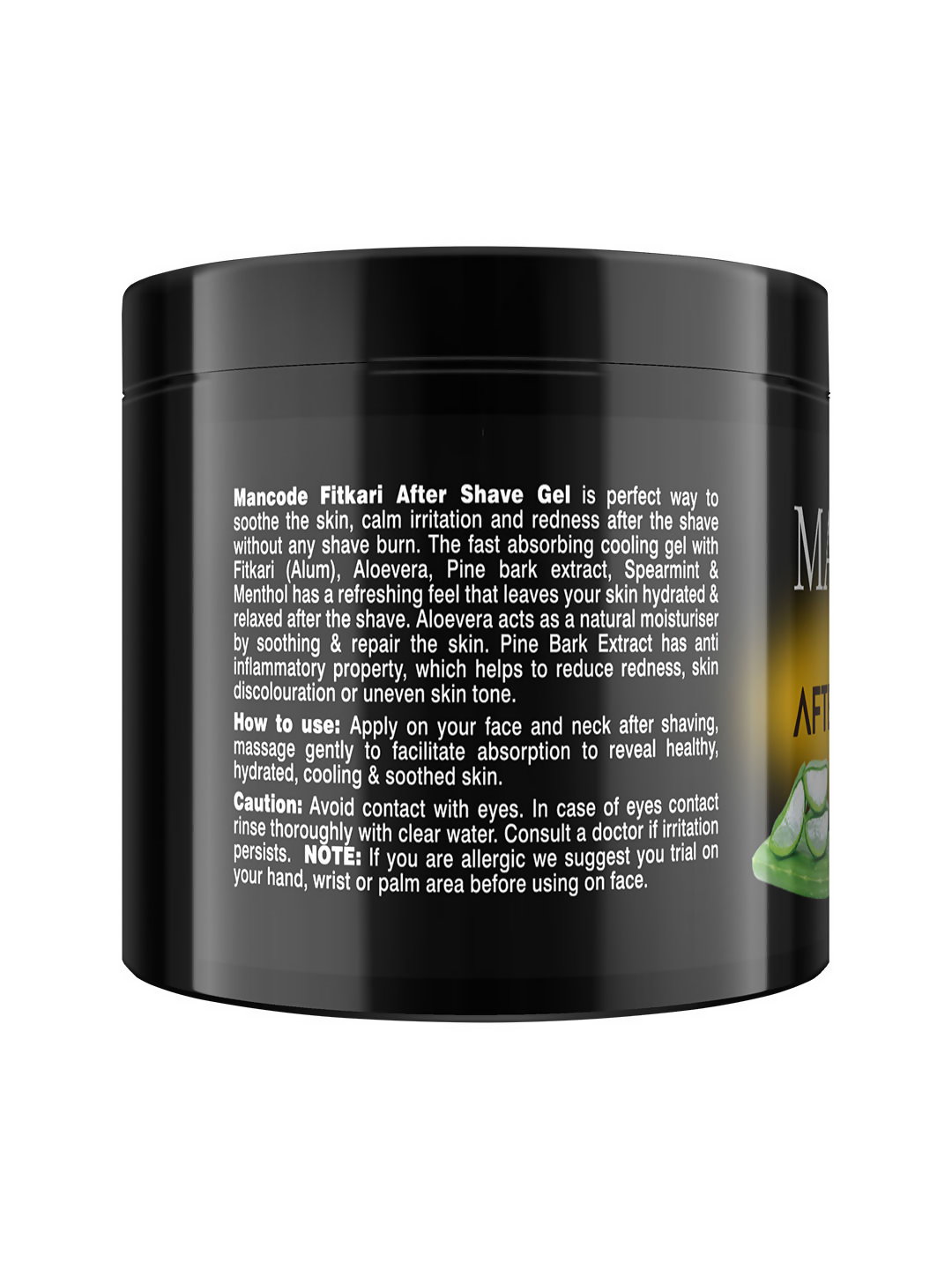 Mancode Fitkari After Shave Gel For Men Original Antiseptic Formula | Grocsy