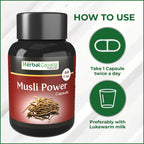Herbal Canada Mulsi Power Capsules | Grocsy