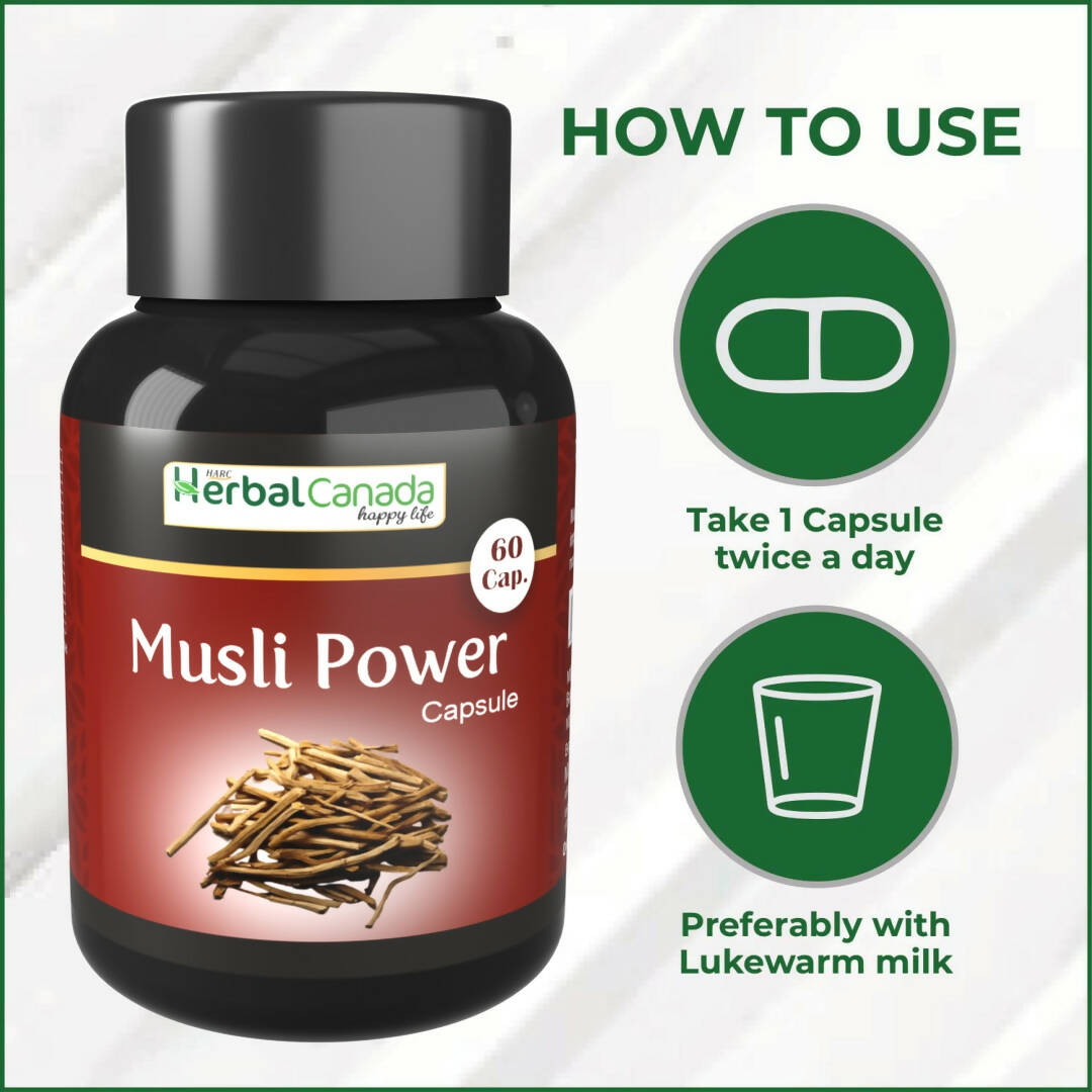 Herbal Canada Mulsi Power Capsules | Grocsy