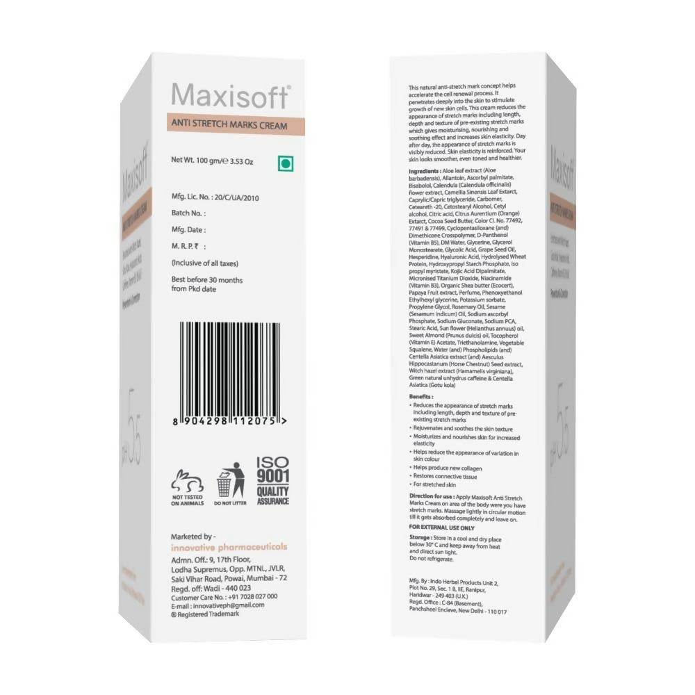Maxisoft Anti Stretch Marks Cream | Grocsy