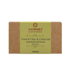 Samisha Organic French Green Clay & Charcoal Deep Cleansing Bath Bar | Grocsy