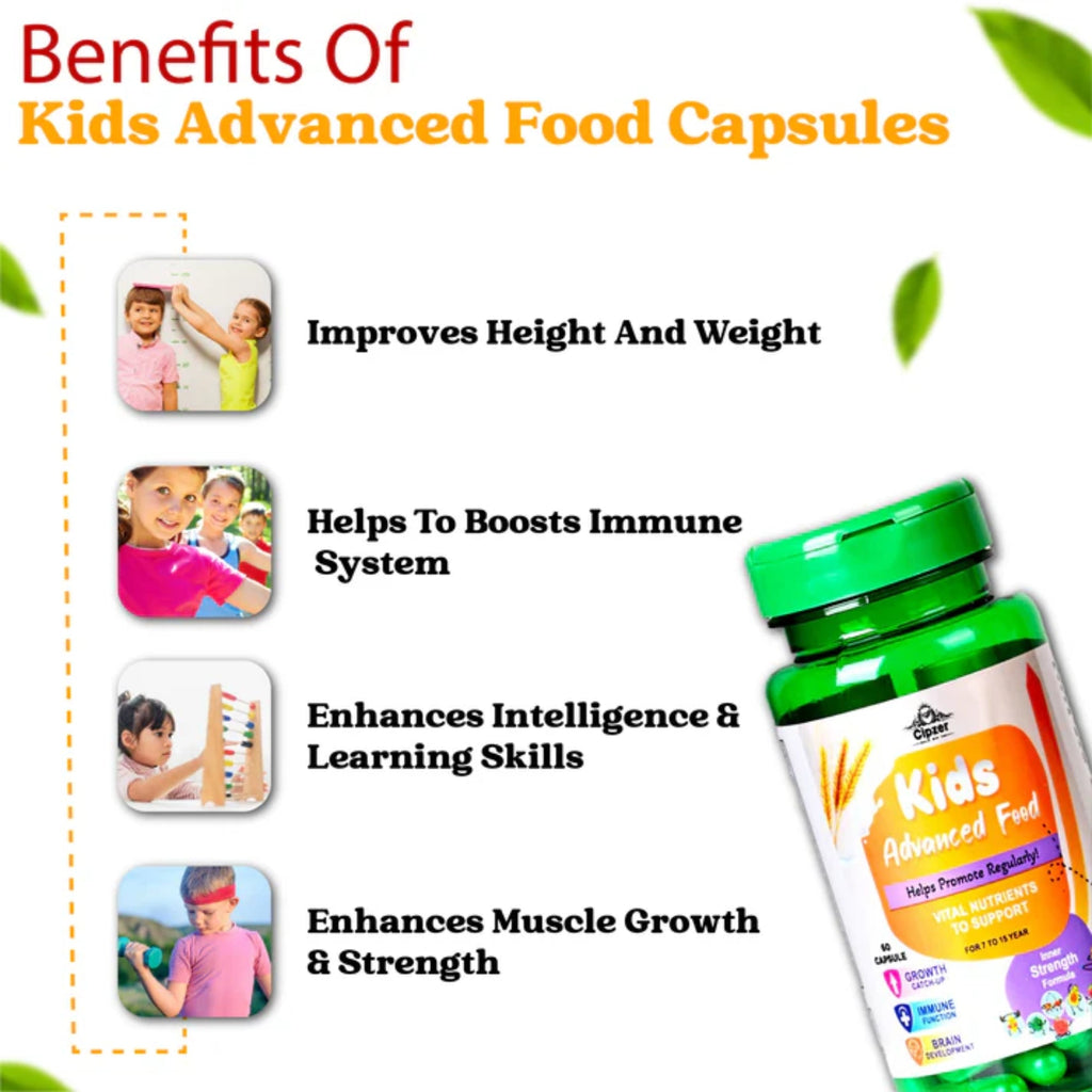 Cipzer Kids Advanced Food Capsules | Grocsy