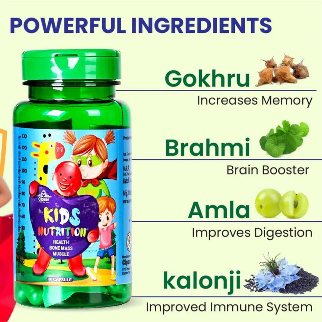 Cipzer Kids Nutrition Capsules | Grocsy