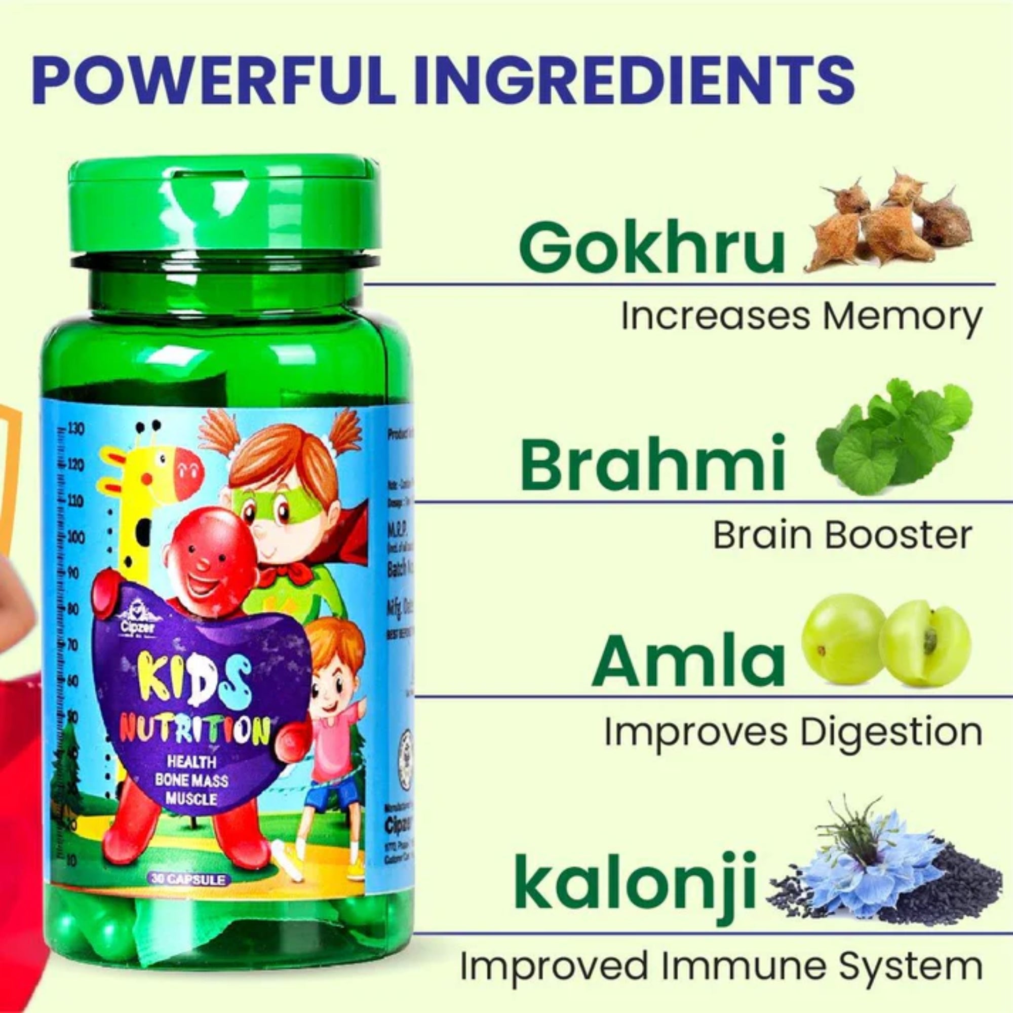 Cipzer Kids Nutrition Capsules | Grocsy
