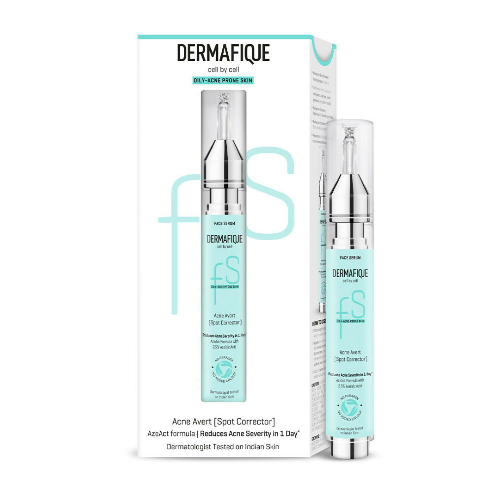 Dermafique Acne Avert Spot Corrector Face Serum | Grocsy