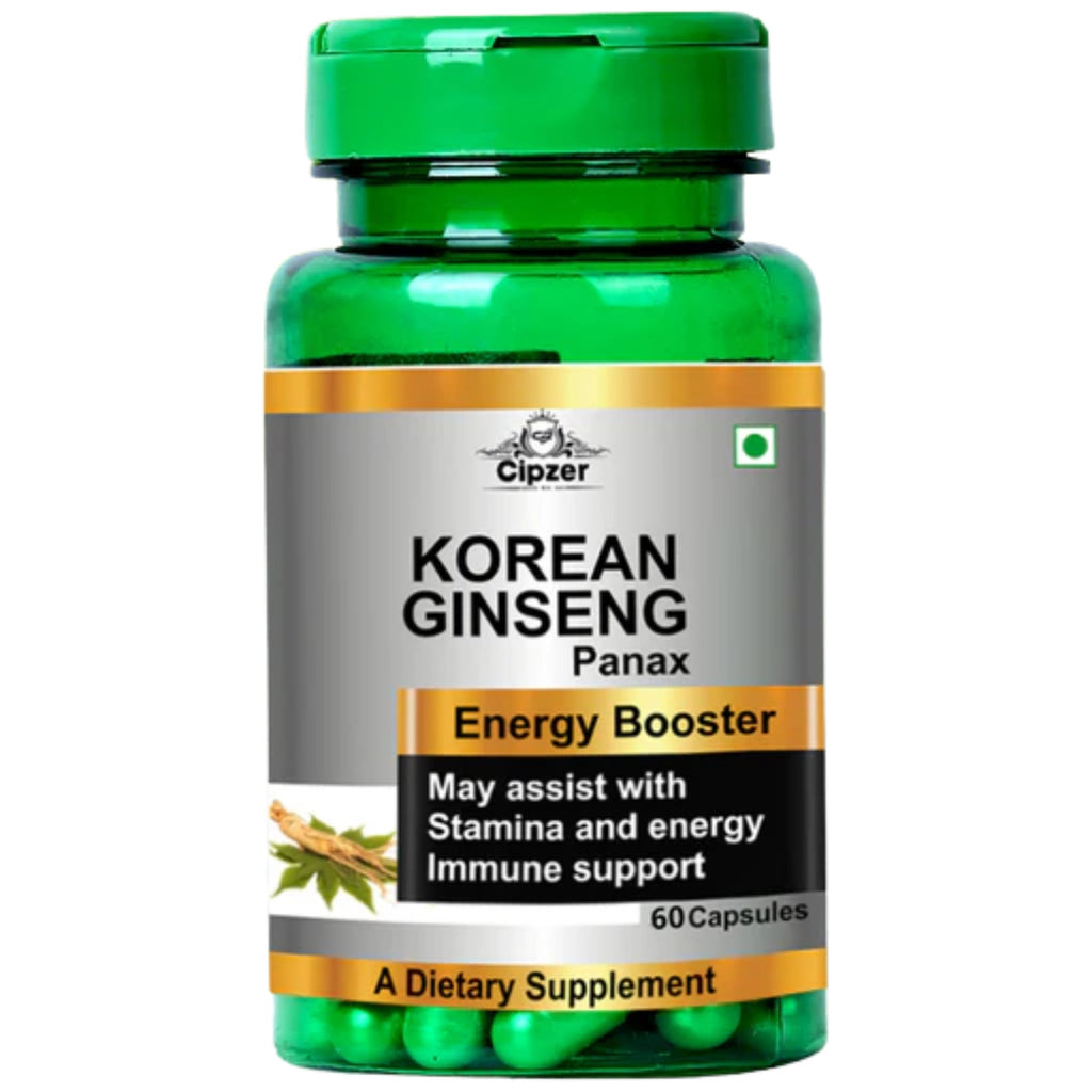 Cipzer Korean Ginseng Capsules | Grocsy