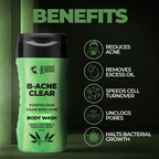 Beardo B-Acne Clear Body Wash | Grocsy