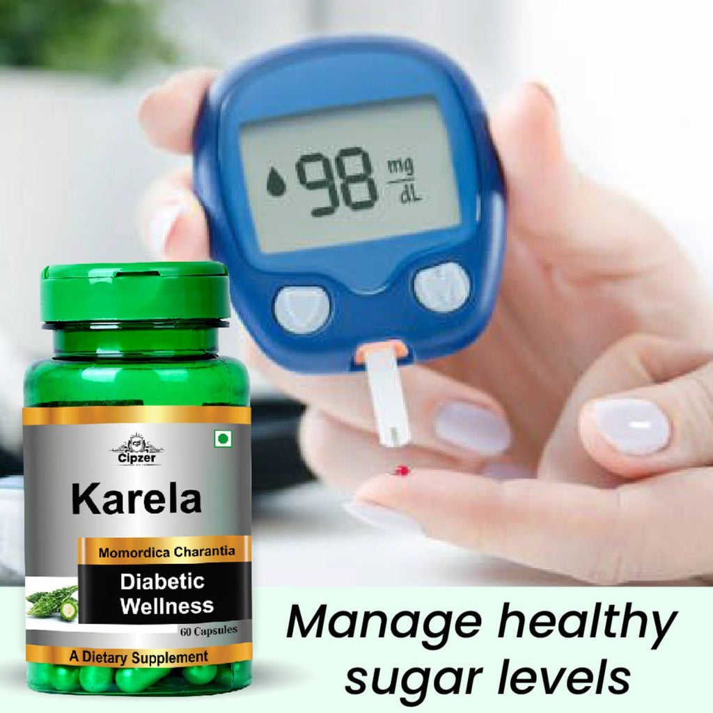 Cipzer Karela Capsules | Grocsy