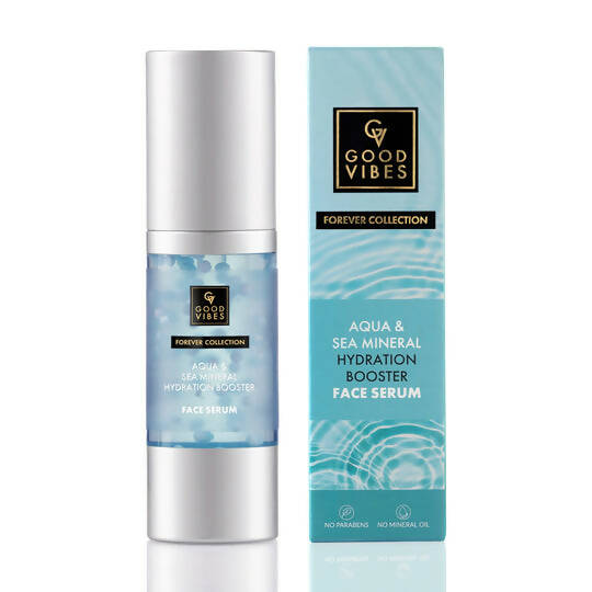 Good Vibes Aqua & Sea Mineral Hydration Booster Face Serum | Grocsy