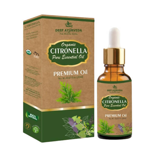 Deep Ayurveda Citronella Pure Essential Oil | Grocsy