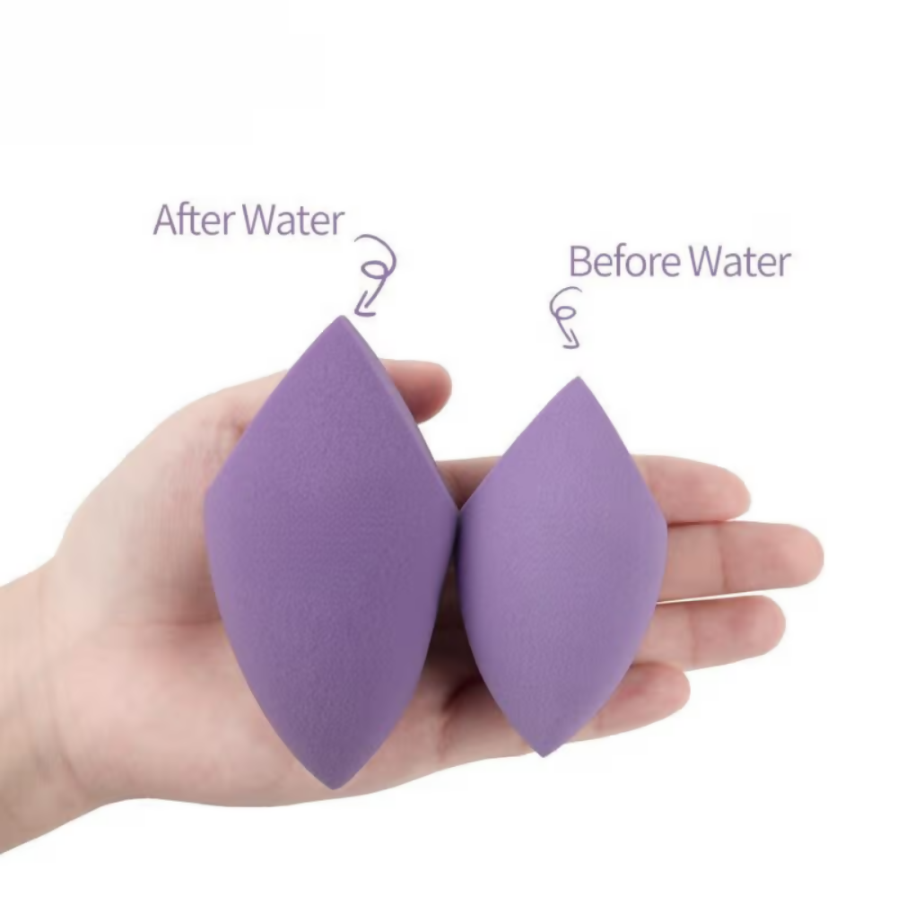 Bronson Professional Premium Beauty Blender Makeup Sponge Applicator - 15 Abnormal Cut | Grocsy