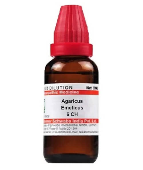 Dr. Willmar Schwabe India Agaricus Emeticus Dilution | Grocsy
