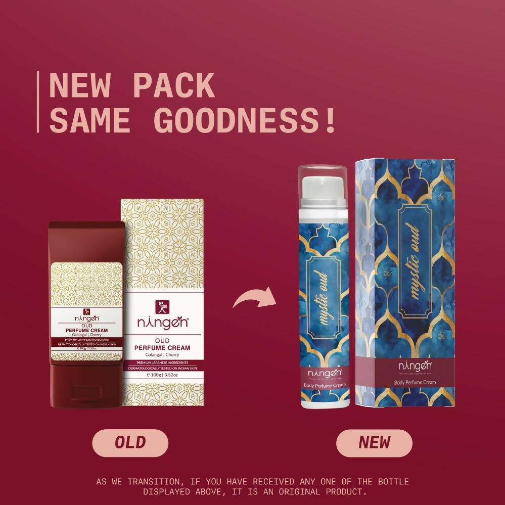 Ningen Mystic Oud Body Perfume Cream | Grocsy