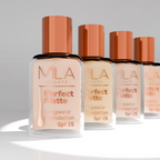 Mila Beaute Perfect Matte Longwear Foundation with SPF 15 & Oil Control Formula - Natural Beige | Grocsy