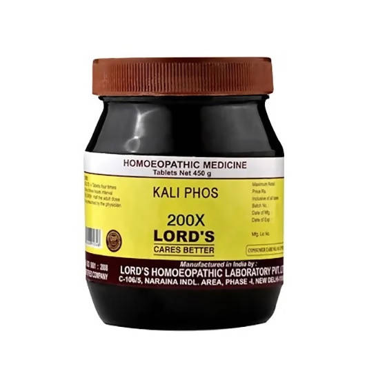 Lord's Homeopathy Kali Phos Biochemic Tablets | Grocsy