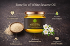 Village-Organica White Sesame Oil | Grocsy